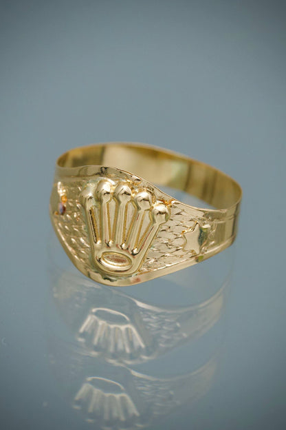 Anillo de Bebe Rx 1.2gr / Talla 4 3/4 — Oro Amarillo