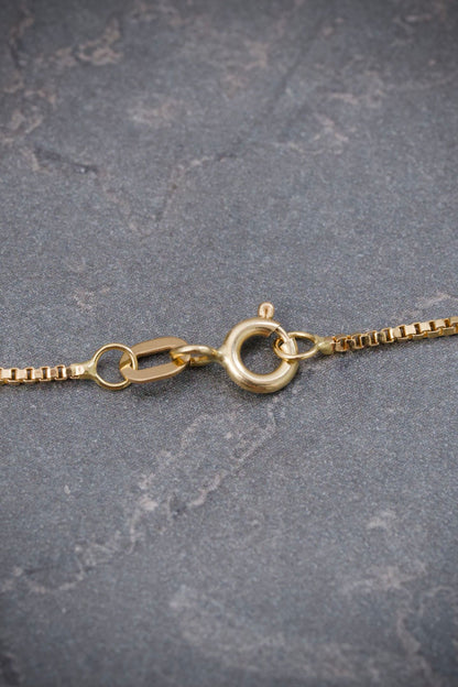 Cadena Veneciana 2.05gr / 45cm / 1mm — Oro Amarillo