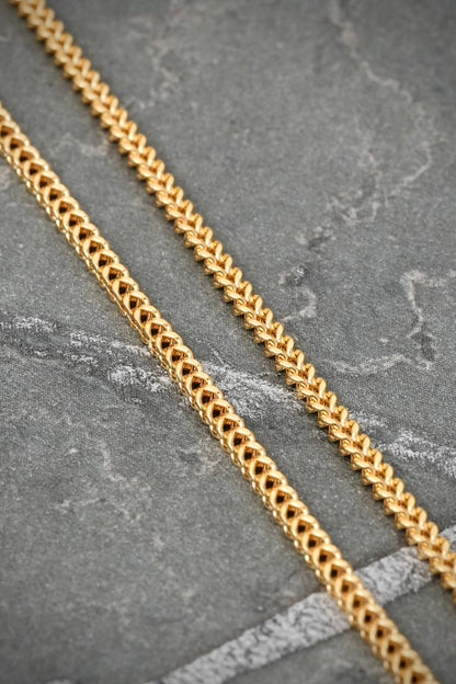 Cadena Franco 3.6gr / 45cm / 1.8mm — Oro Amarillo
