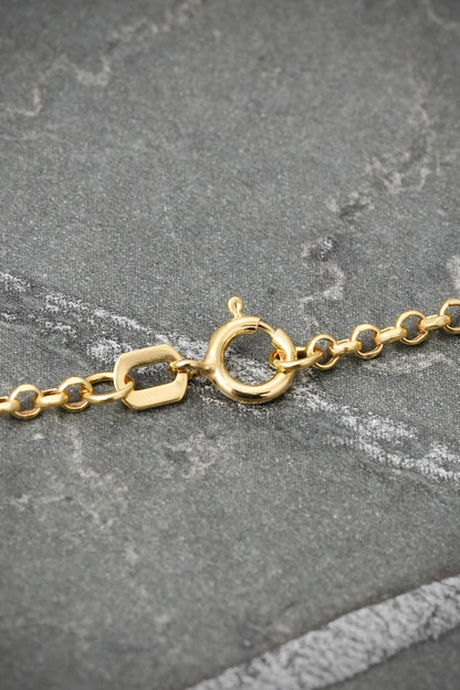 Cadena Aro Seguido 2.05gr / 50cm / 2.1mm — Oro Amarillo