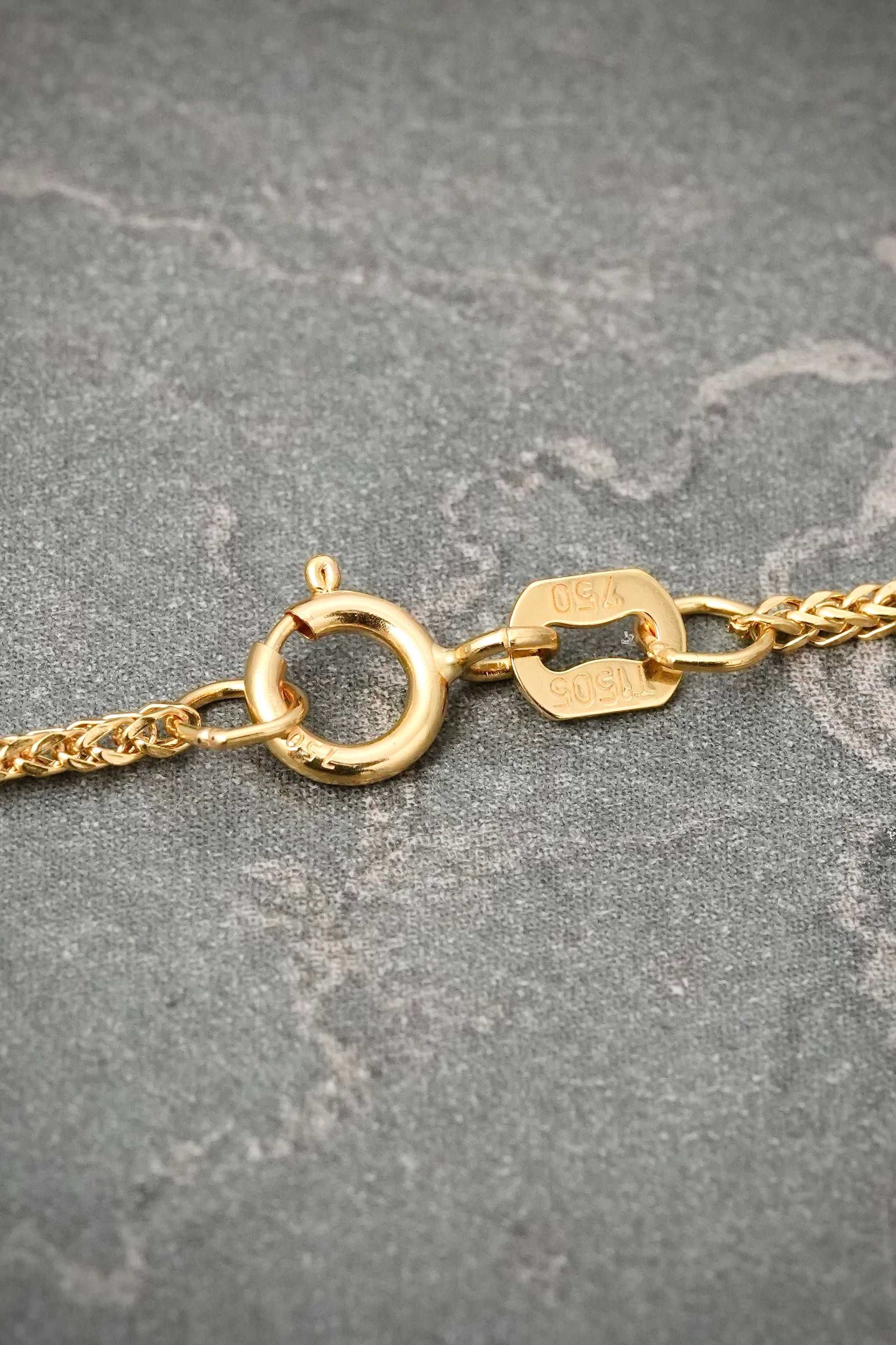 Cadena Franco 1.45gr / 45cm / 1.2mm — Oro Amarillo
