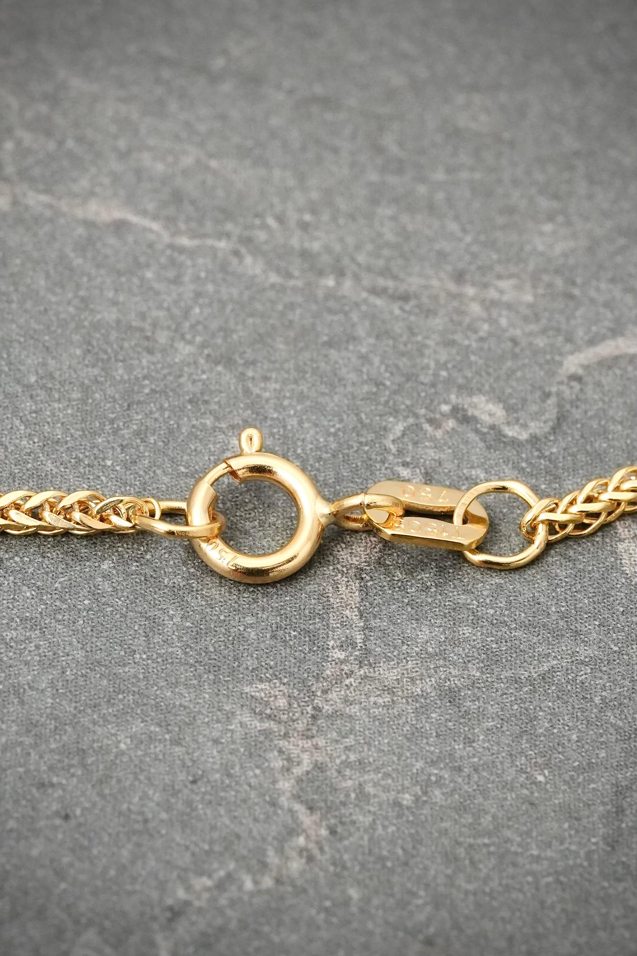 Cadena Franco 2.1gr / 45cm / 1.8mm — Oro Amarillo