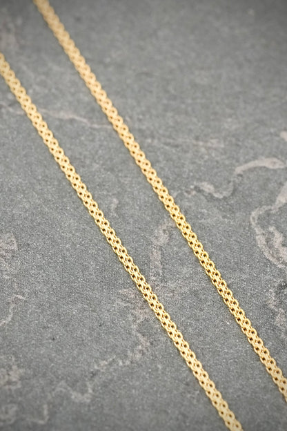 Cadena China 1.5gr / 45cm / 1.1mm — Oro Amarillo