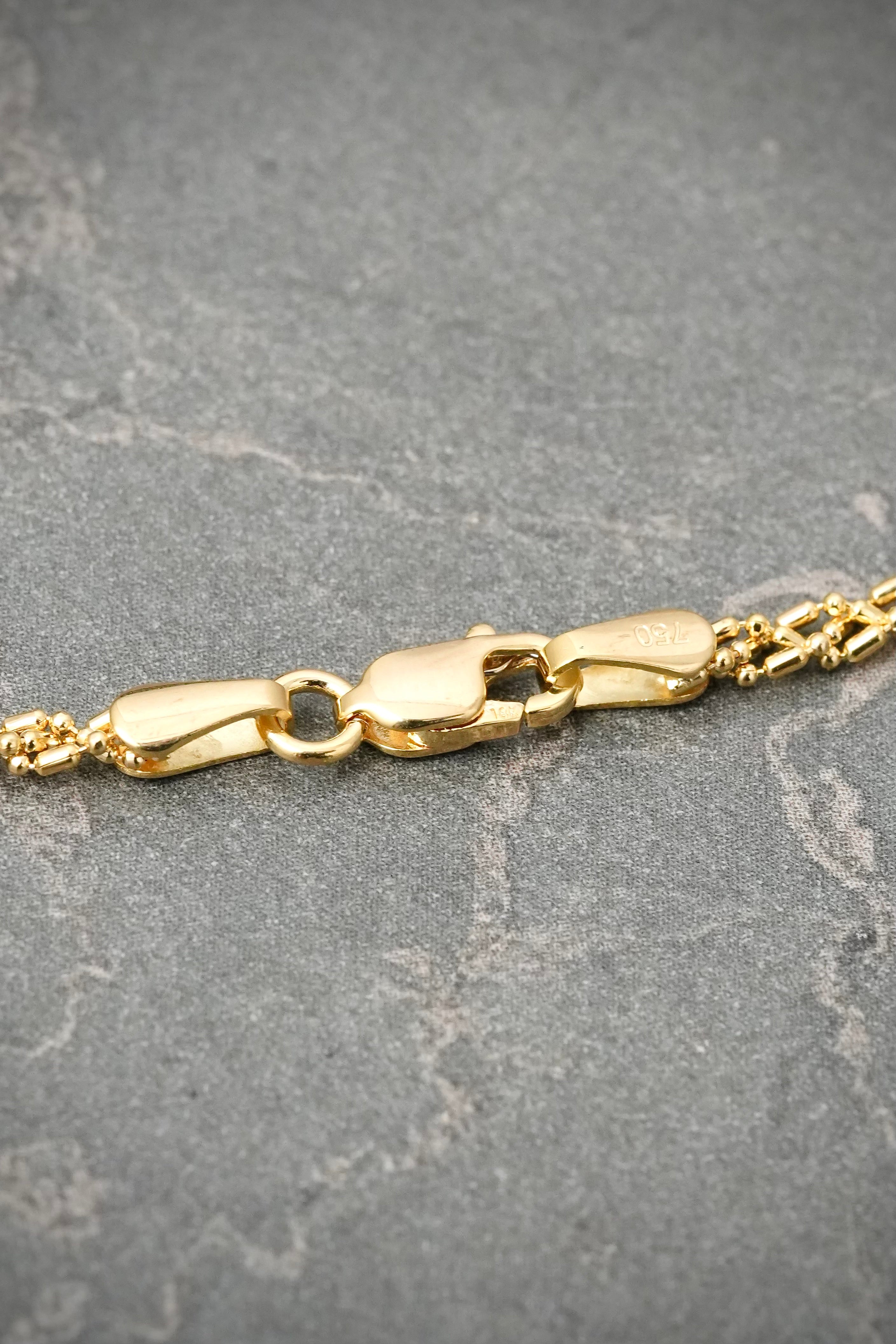 Cadena Palito Bolita 6.3gr / 55cm / 2.3mm — Oro Amarillo
