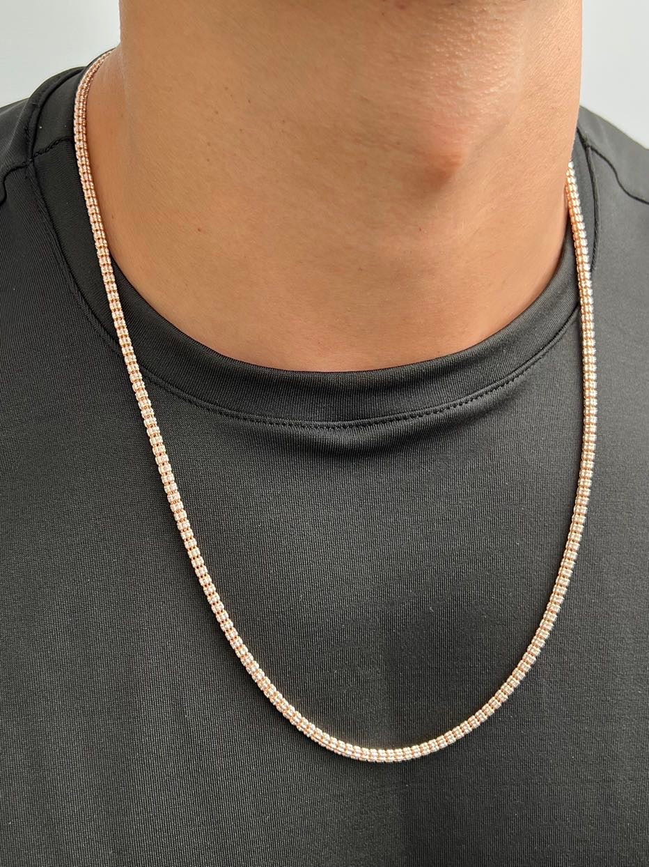 Cadena canutillo 19.05gr / Largo 65cm / Dos Oros italy +4 B