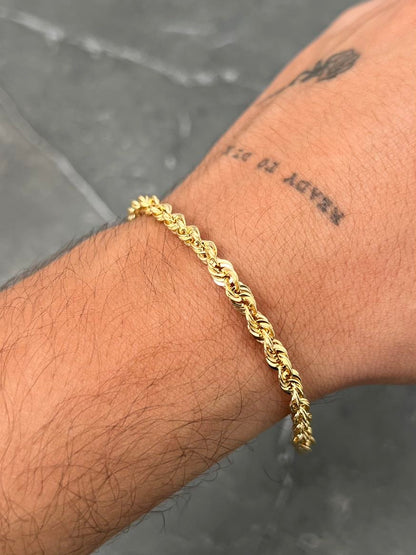 Pulso lazo 3.65gr / Largo 19cm / Oro Amarillo italy +2 B