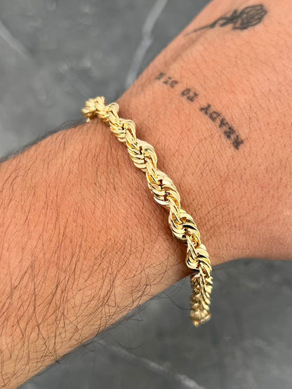 Pulso lazo 8.55gr / Largo 20cm / Oro Amarillo italy +2 B