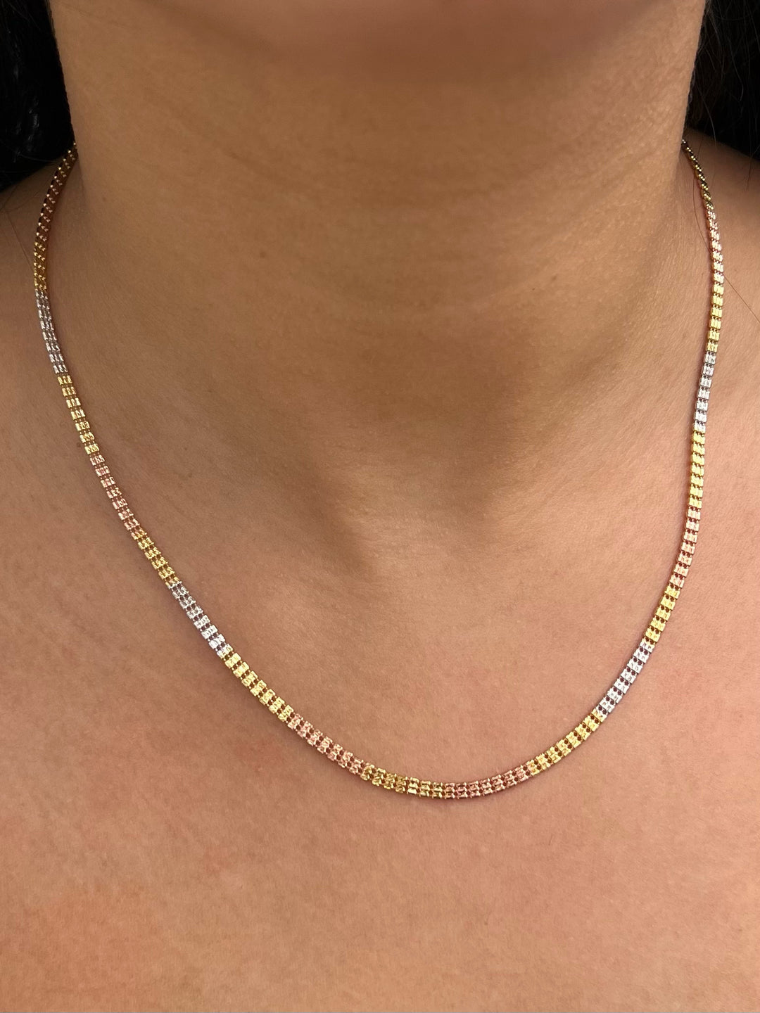 Cadena canutillo 6.5gr / Largo 45cm — Tres Oros