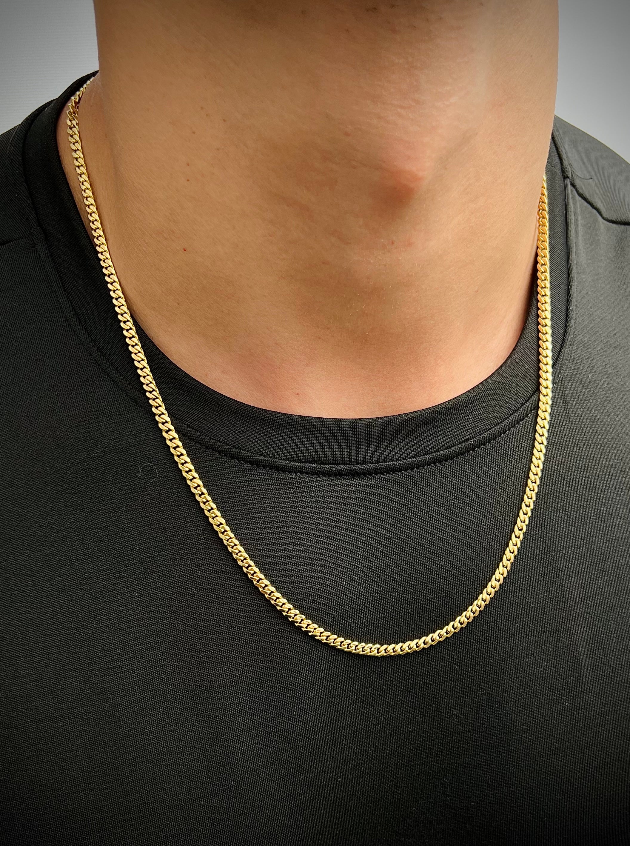 Cadena cubana 31.1gr / Largo 60cm / Oro Amarillo Nac B