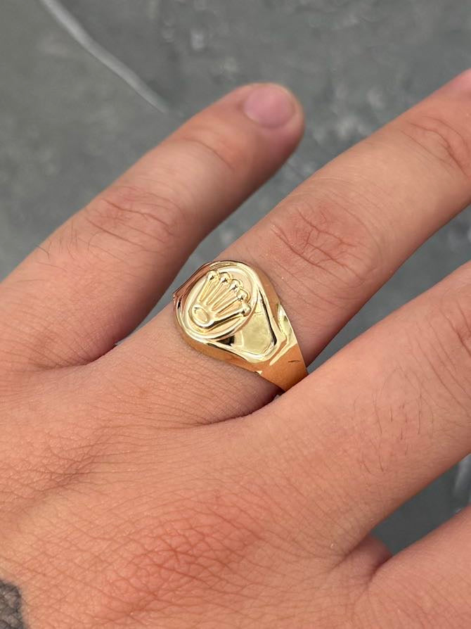 Anillo Rx 2.2gr / Talla 10 3/4 — Oro Amarillo