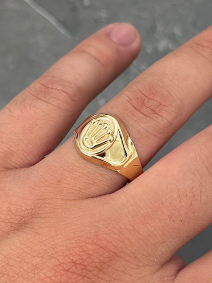 Anillo Rx 1.95gr / Talla 9 1/4 — Oro Amarillo