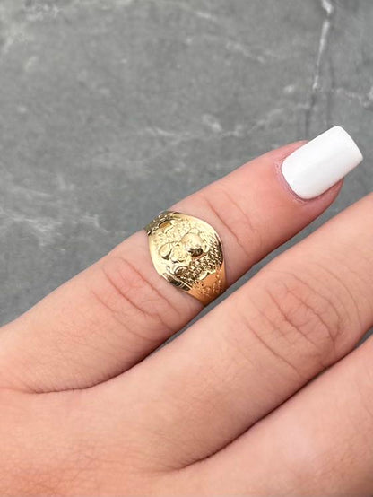 Anillo de Bebe Oso 1gr / Talla 3 — Oro Amarillo