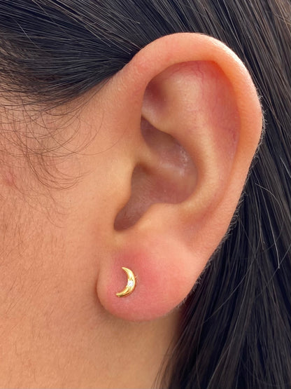 Unidad de Topo Luna 0.25gr / 0.6cm / 3.9mm — Oro Amarillo