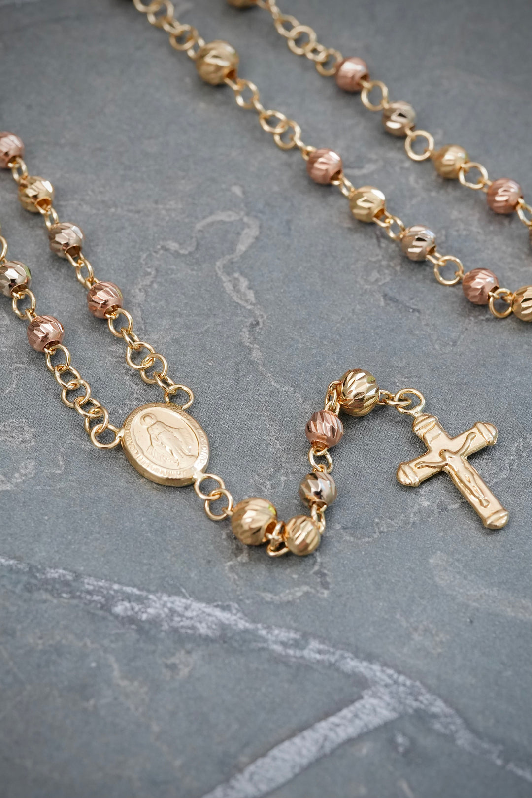 Rosario Virgen de la Milagrosa 10.6gr / 50cm — Tres Oros