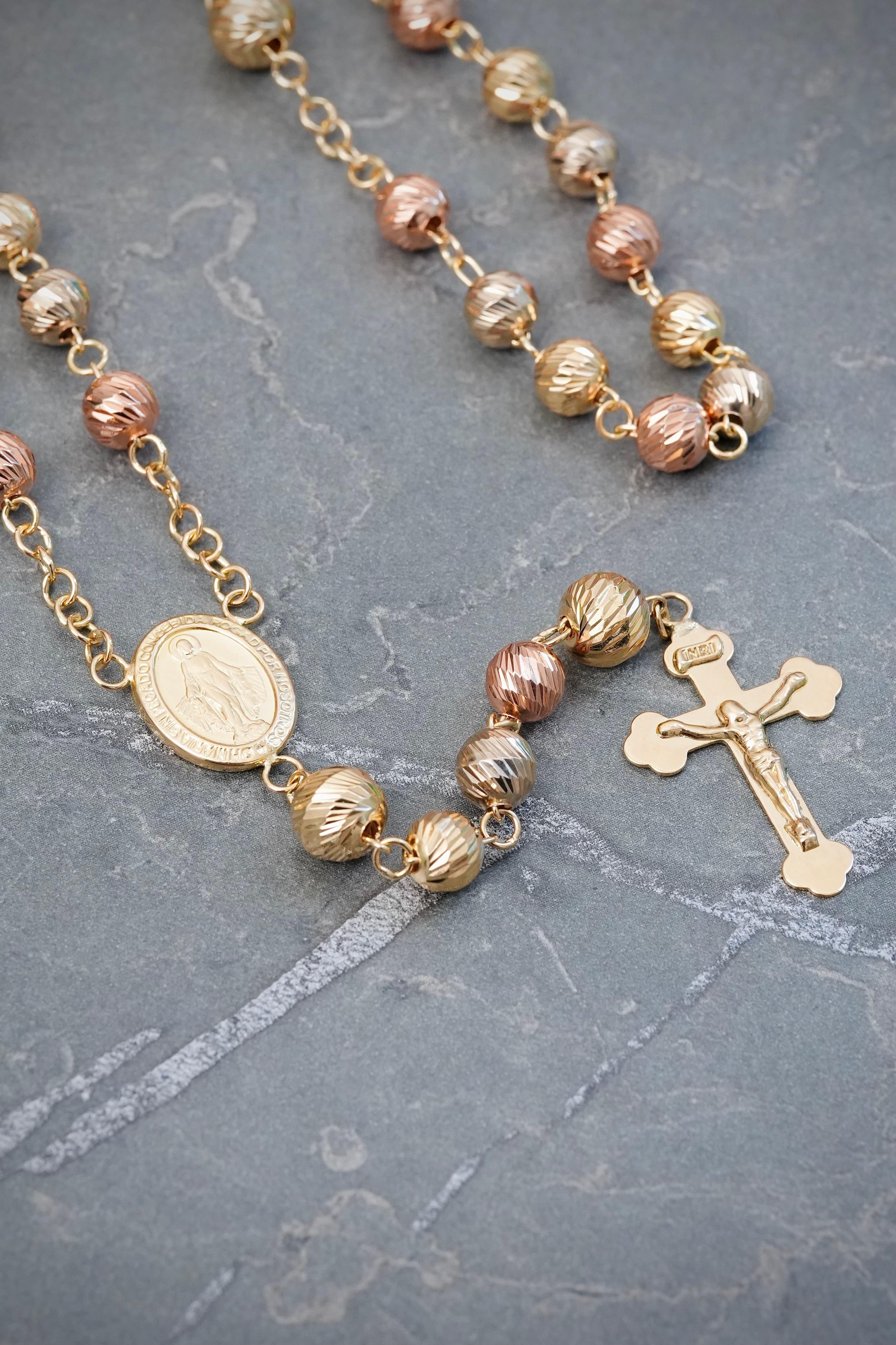 Rosario Virgen de la Milagrosa 20.5gr / 65cm — Tres Oros
