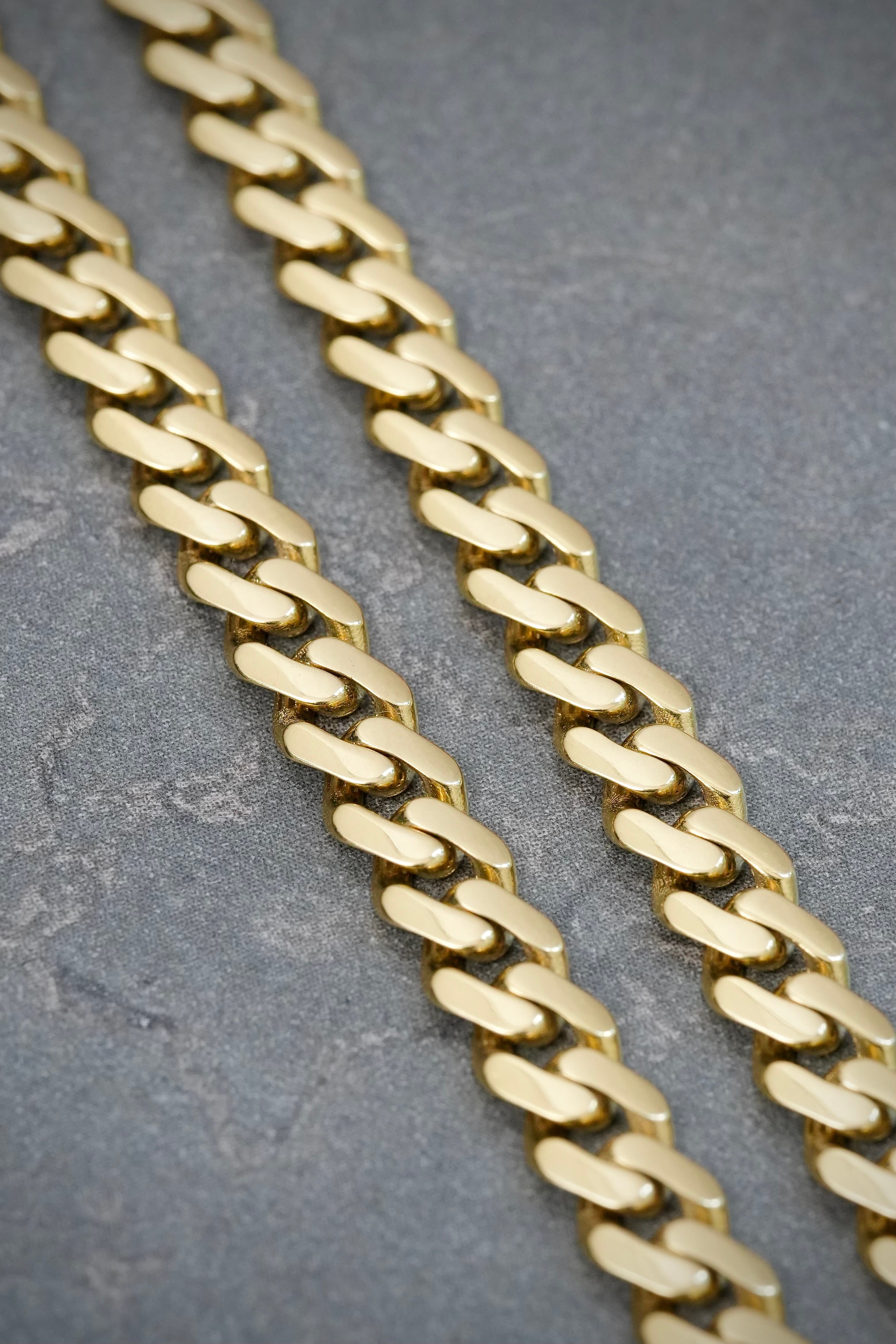 Cadena Monaco 19.05gr / 60cm / 5mm — Oro Amarillo