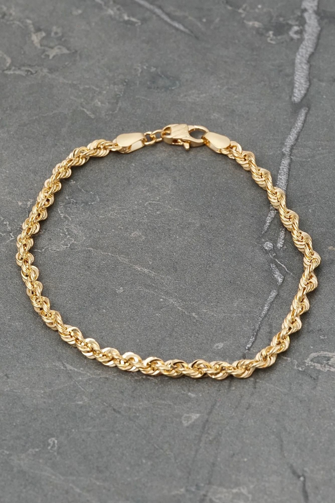 Pulso lazo 2.65gr / Largo 19cm / Oro Amarillo italy +2 M