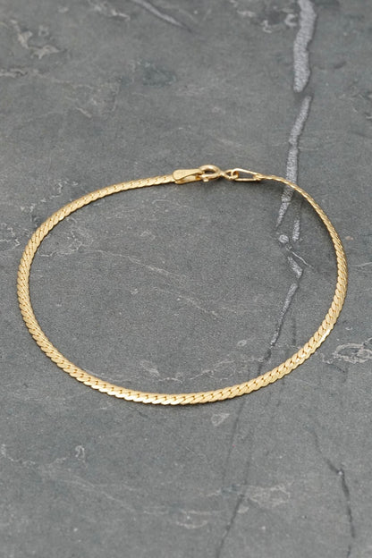 Pulso serpiente 1.5gr / Largo 19cm / Oro Amarillo italy +3 B