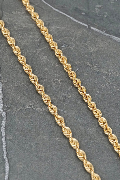 Cadena lazo 5.45gr / Largo 45cm / Oro Amarillo italy +2 B