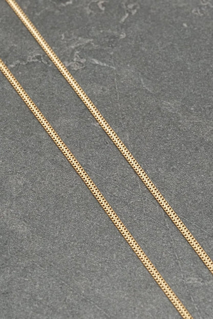 Cadena mini sedusa 1.7gr / Largo 45cm — Oro Amarillo