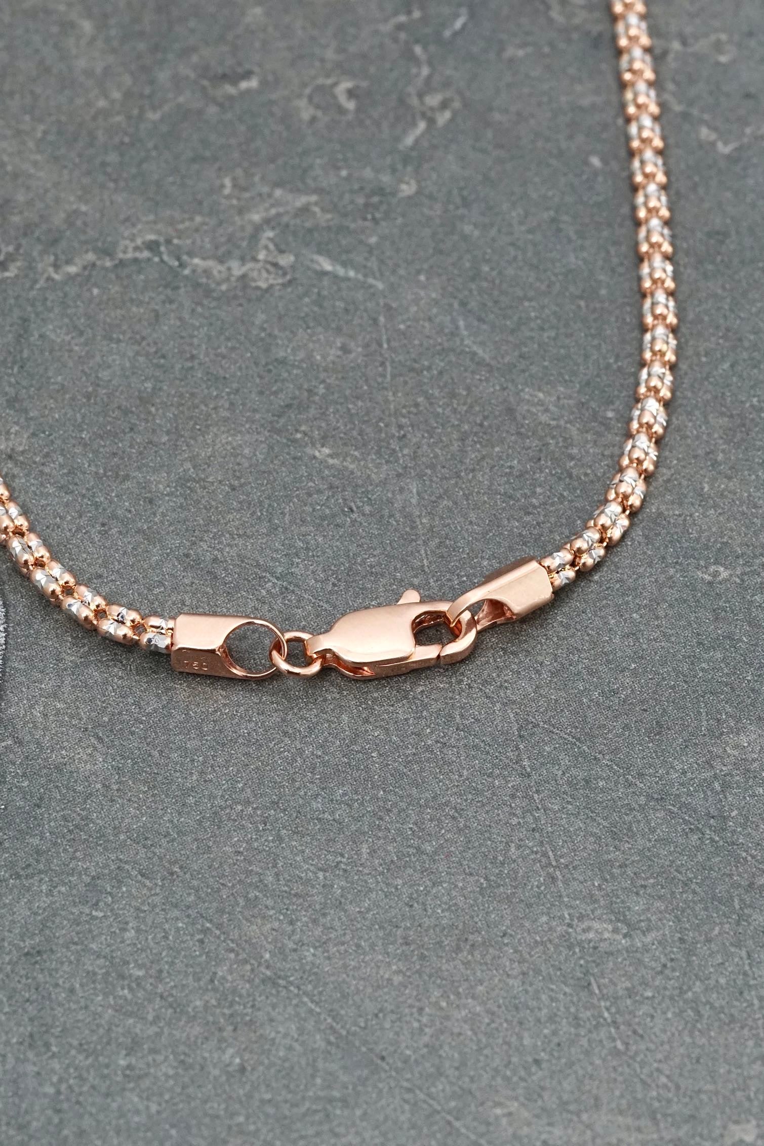 Cadena canutillo 9.2gr / Largo 50cm / Dos Oros italy +4 B