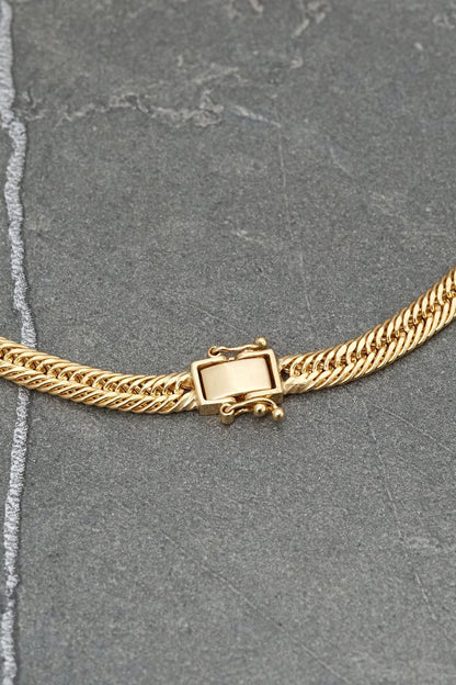 Cadena espiga 10.5gr / Largo 60cm — Oro Amarillo