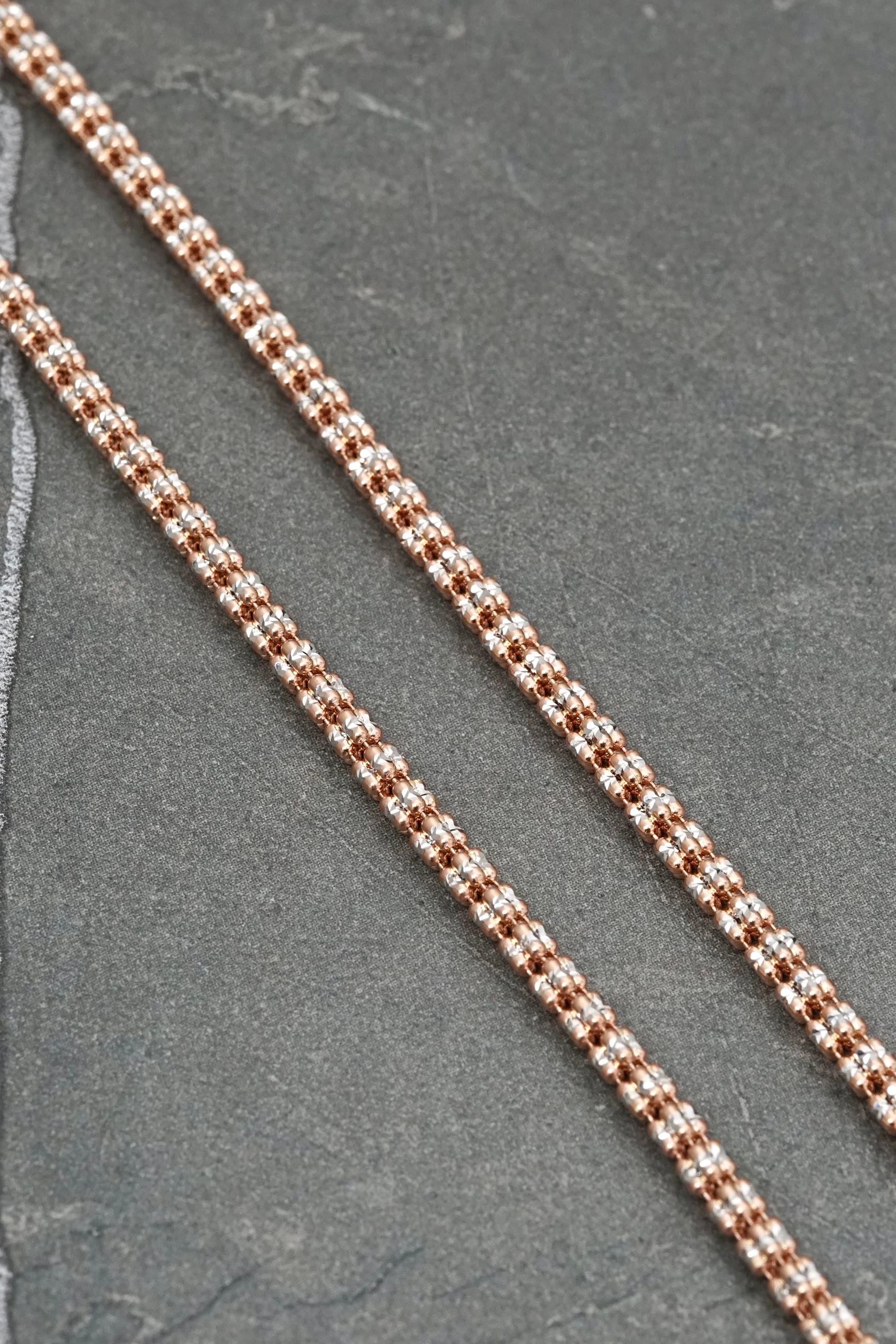 Cadena canutillo 18.75gr / Largo 65cm / Dos Oros italy +4 P