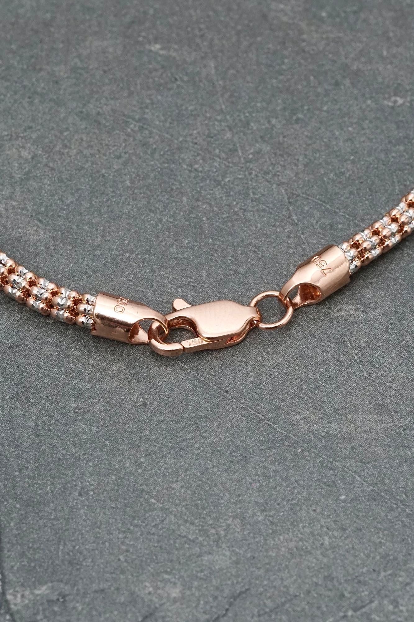 Cadena canutillo 19.2gr / Largo 65cm / Dos Oros italy +4 B