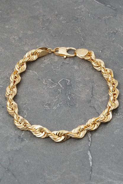 Pulso lazo 8.55gr / Largo 20cm / Oro Amarillo italy +2 B