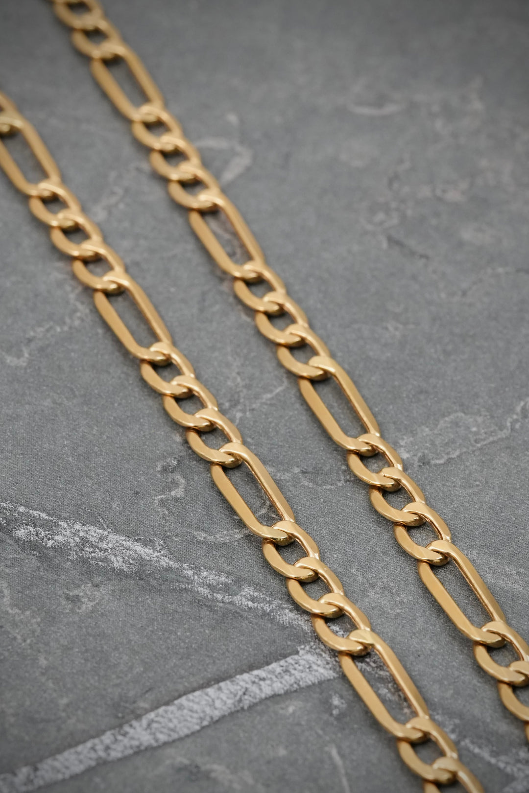 Cadena figaro 8.05gr / Largo 60cm — Oro Amarillo