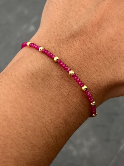 Pulsera energetica /  16cm / Oro Amarillo (Joya) M