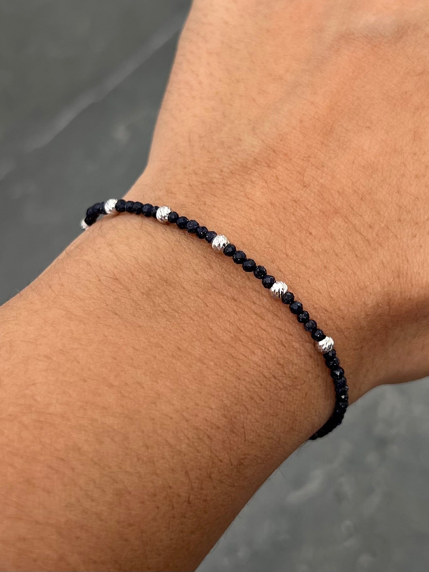 Pulsera energetica /  16,5cm / Dos Oros  (Joya) M