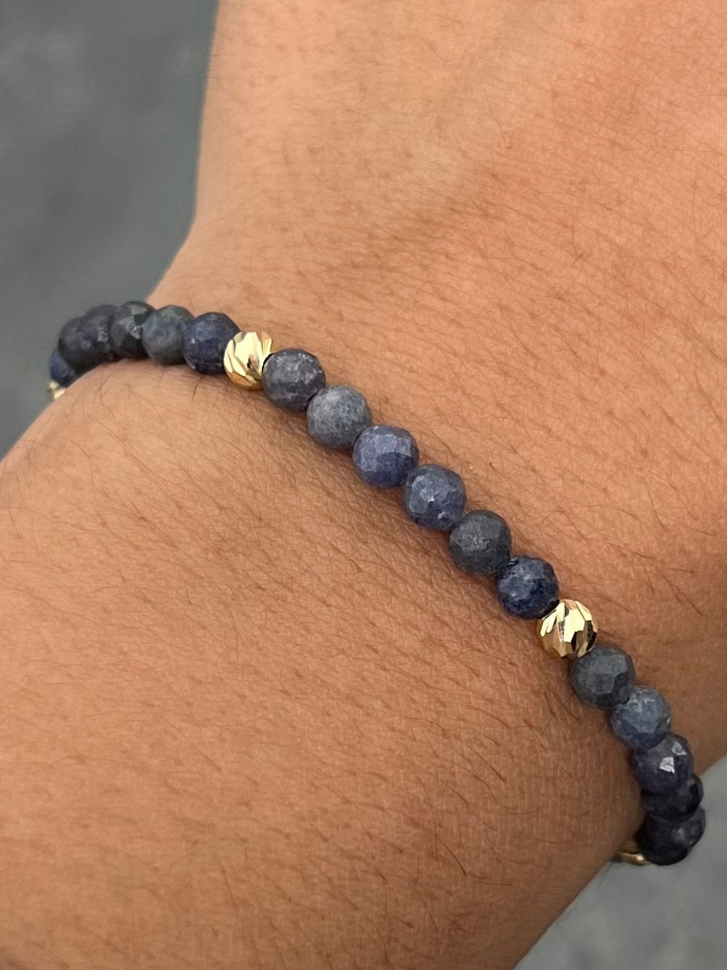 Pulsera energetica  /  16cm / Oro Amarillo (Joya) M