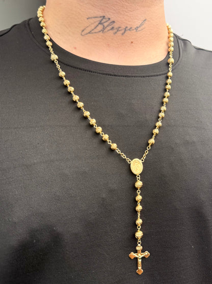 Rosario Virgen de la Milagrosa 15.6gr / 60cm — Oro Amarillo