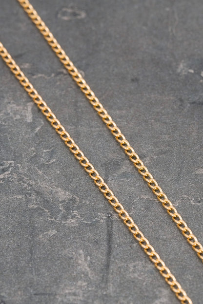 Cadena cubana 1.9gr / Largo 60cm — Oro Amarillo