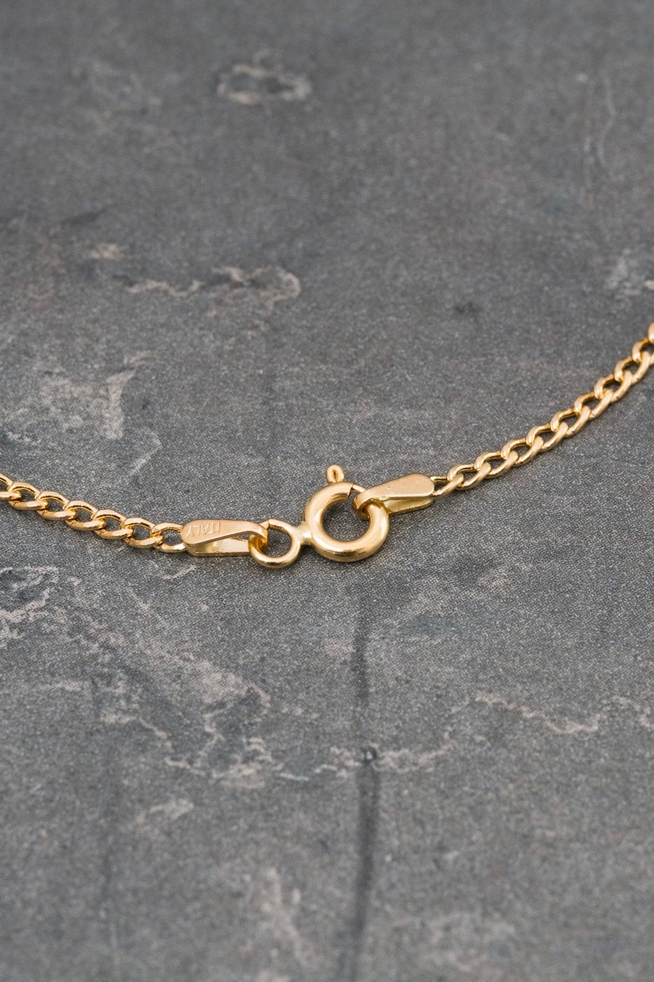 Cadena mini cubana 2.2gr / Largo 60cm / Oro Amarillo italy +1 B