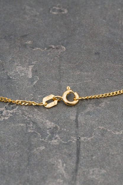 Cadena mini cubana 1.4gr / Largo 60cm / Oro Amarillo italy +1 B