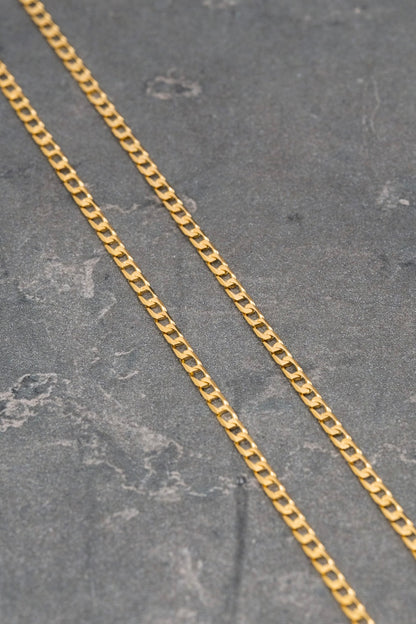 Cadena pancer 3.55gr / Largo 50cm / Oro Amarillo italy cte B