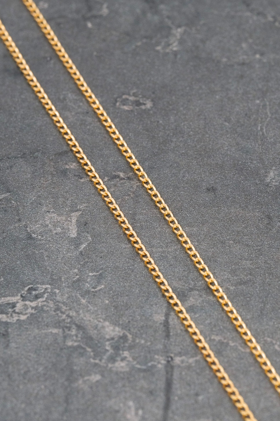 Cadena mini cubana 1.8gr / Largo 45cm / Oro Amarillo italy +1 B