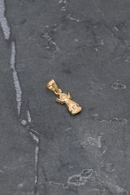 Dije divino niño 0.35gr / Largo 1.8cm / Oro Amarillo Nac P