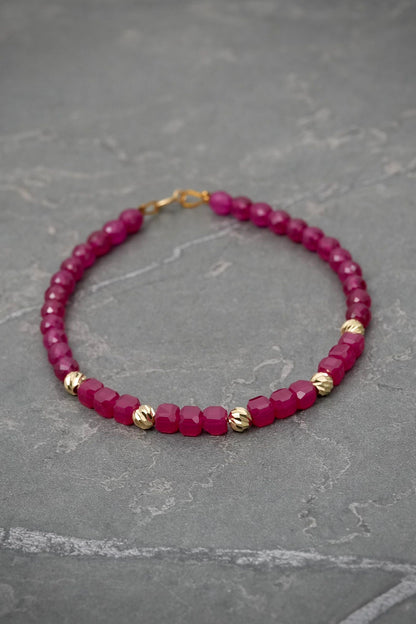 Pulsera energetica / 18.5cm — Oro Amarillo