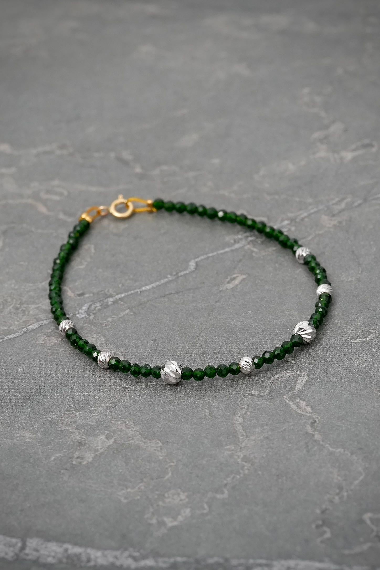 Pulsera energetica /  16.5cm / Dos Oros (Joya) M
