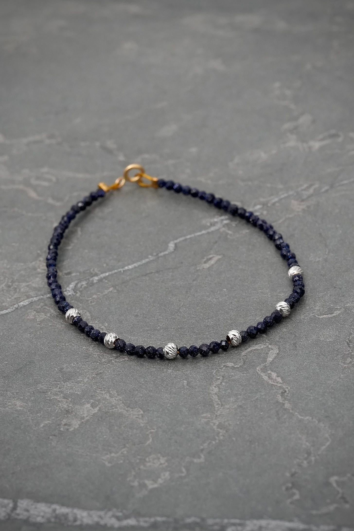 Pulsera energetica /  16,5cm / Dos Oros  (Joya) M