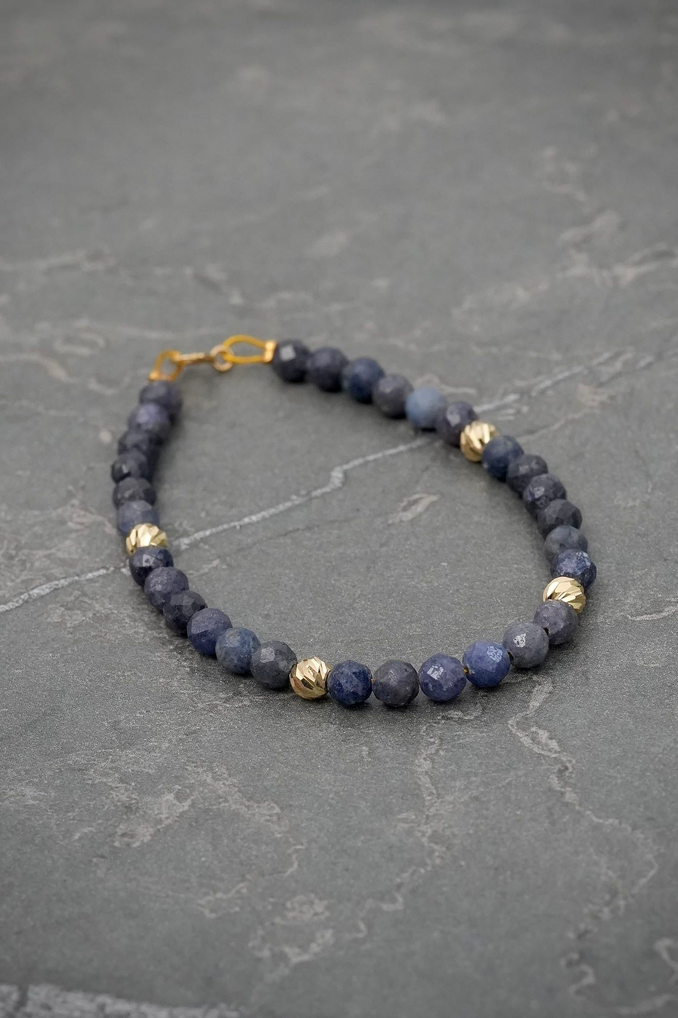 Pulsera energetica  /  16cm / Oro Amarillo (Joya) M