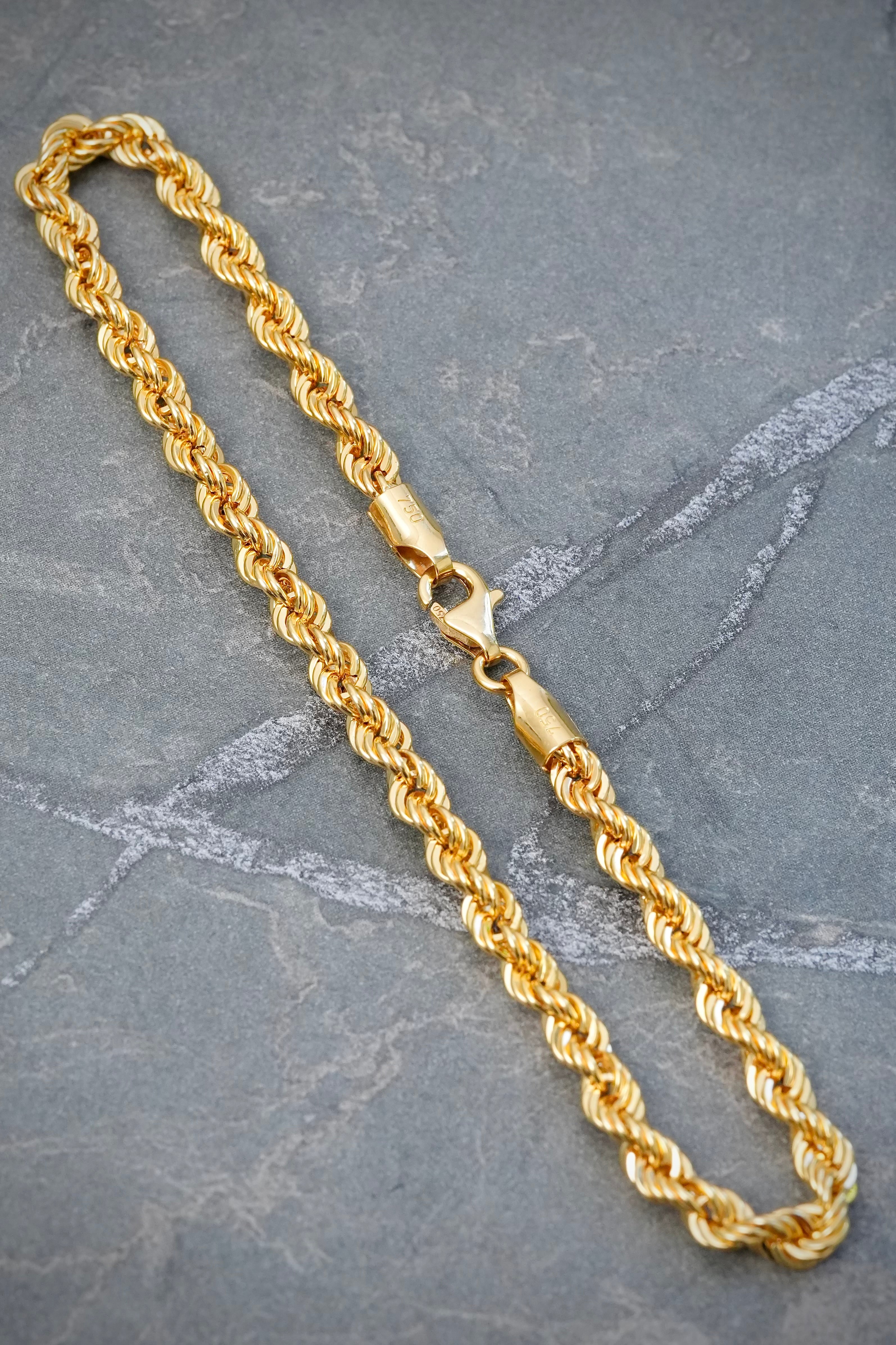 Pulso Lazo 3.4gr / 20cm / 3.8mm — Oro Amarillo