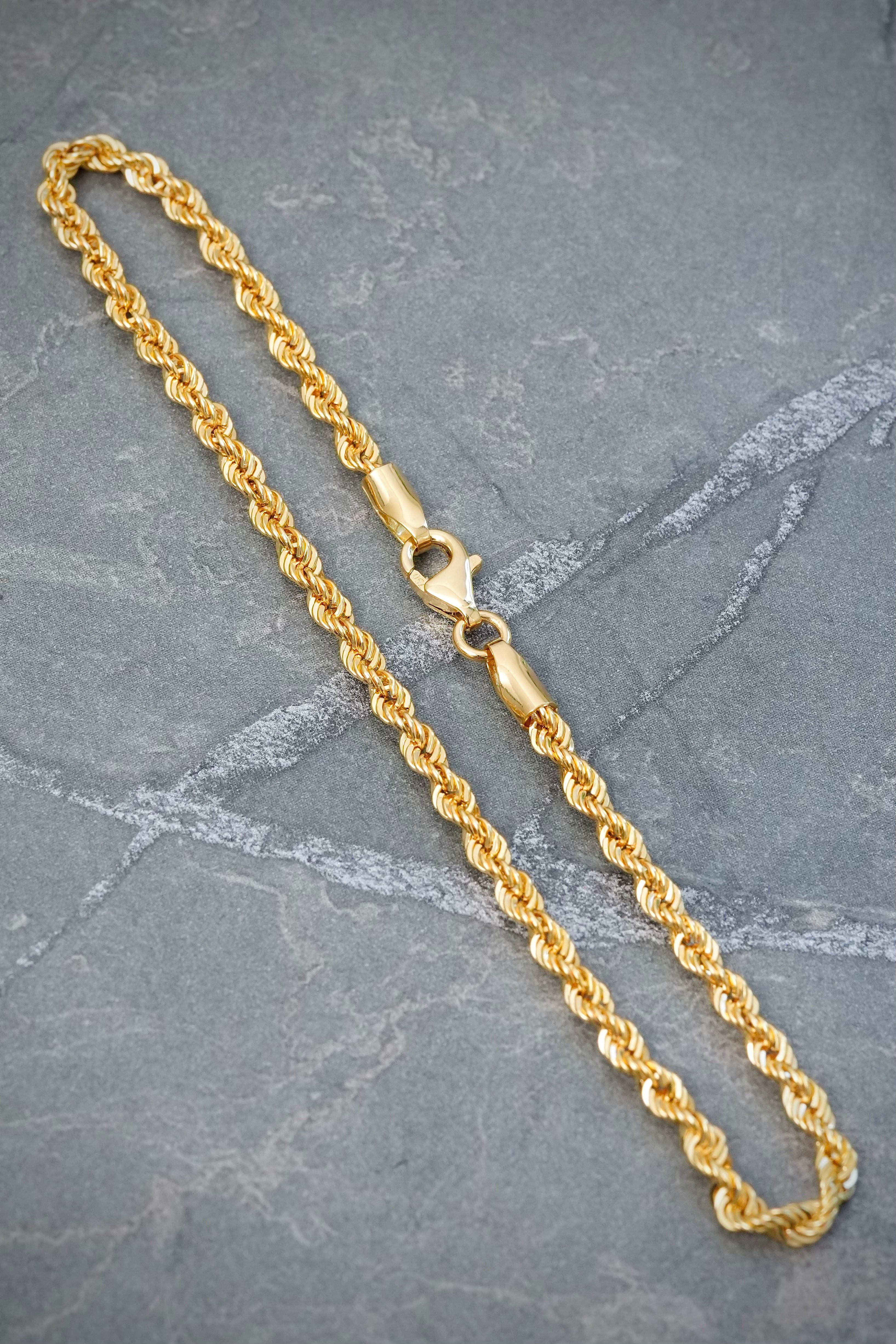 Pulso Lazo 2.25gr / 20cm / 2.8mm — Oro Amarillo