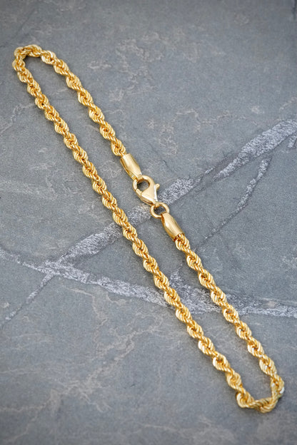 Pulso Lazo 2.25gr / 20cm / 2.8mm — Oro Amarillo