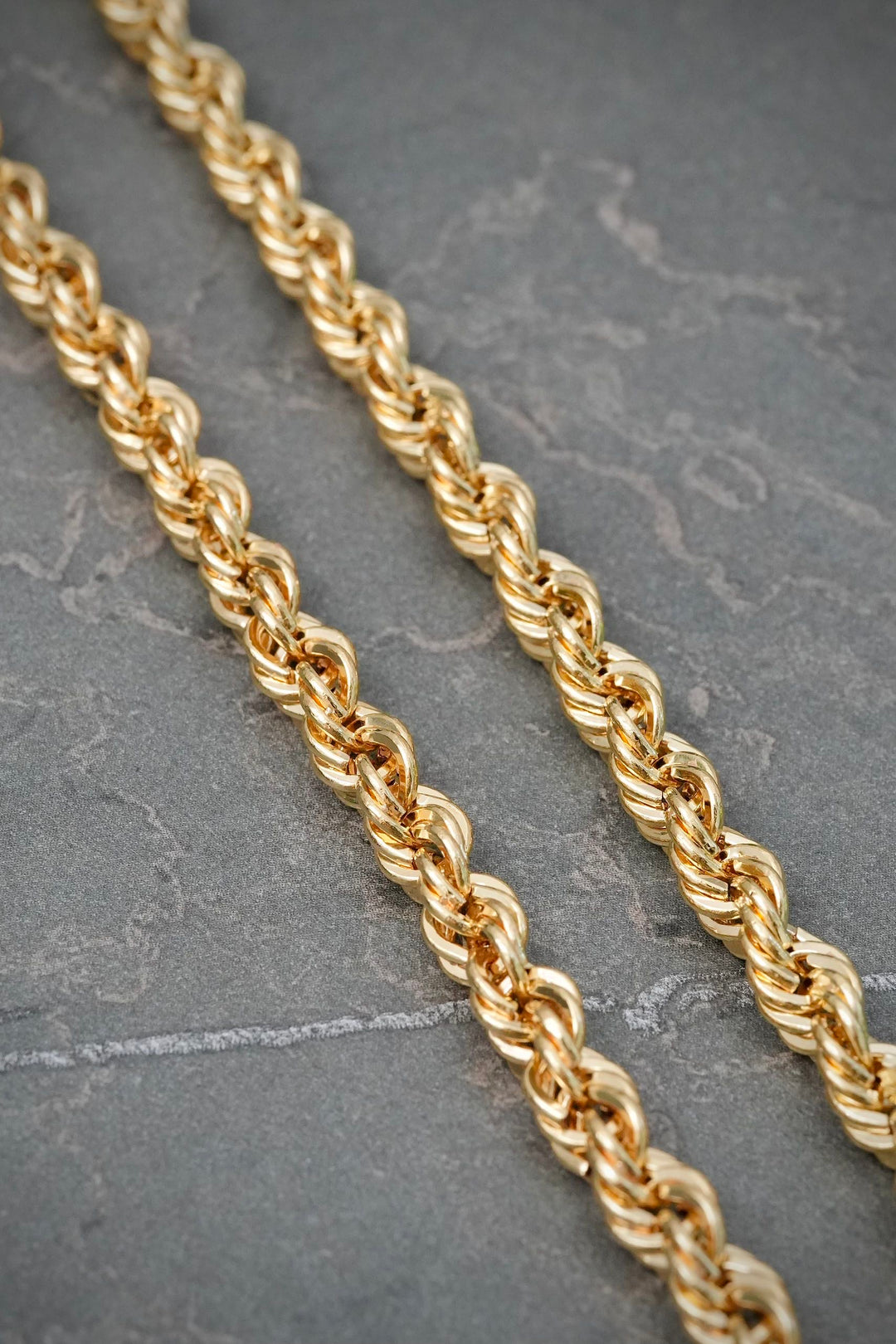 Cadena Lazo 6gr / 50cm / 3.9mm — Oro Amarillo
