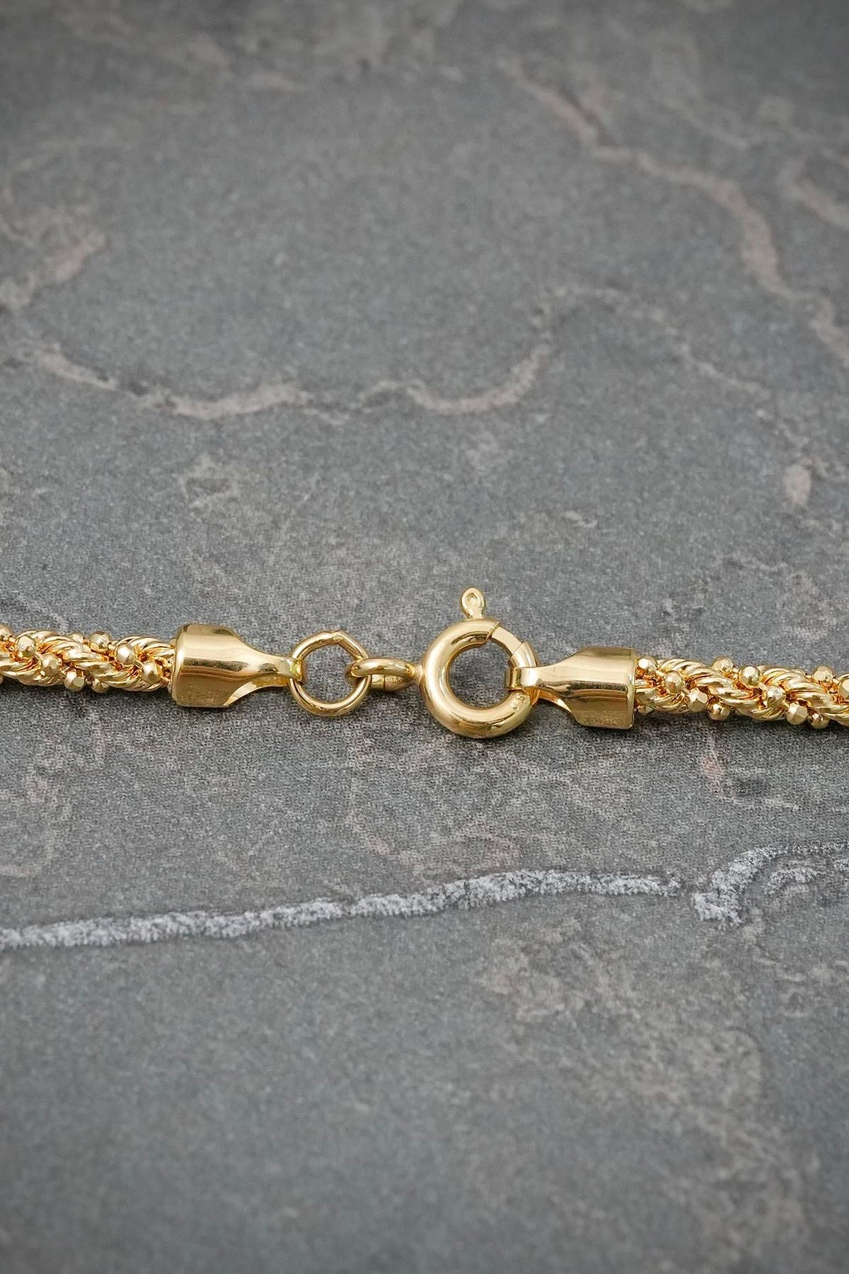 Cadena Lazo Diamantada 9.85gr / 60cm / 2.5mm — Oro Amarillo