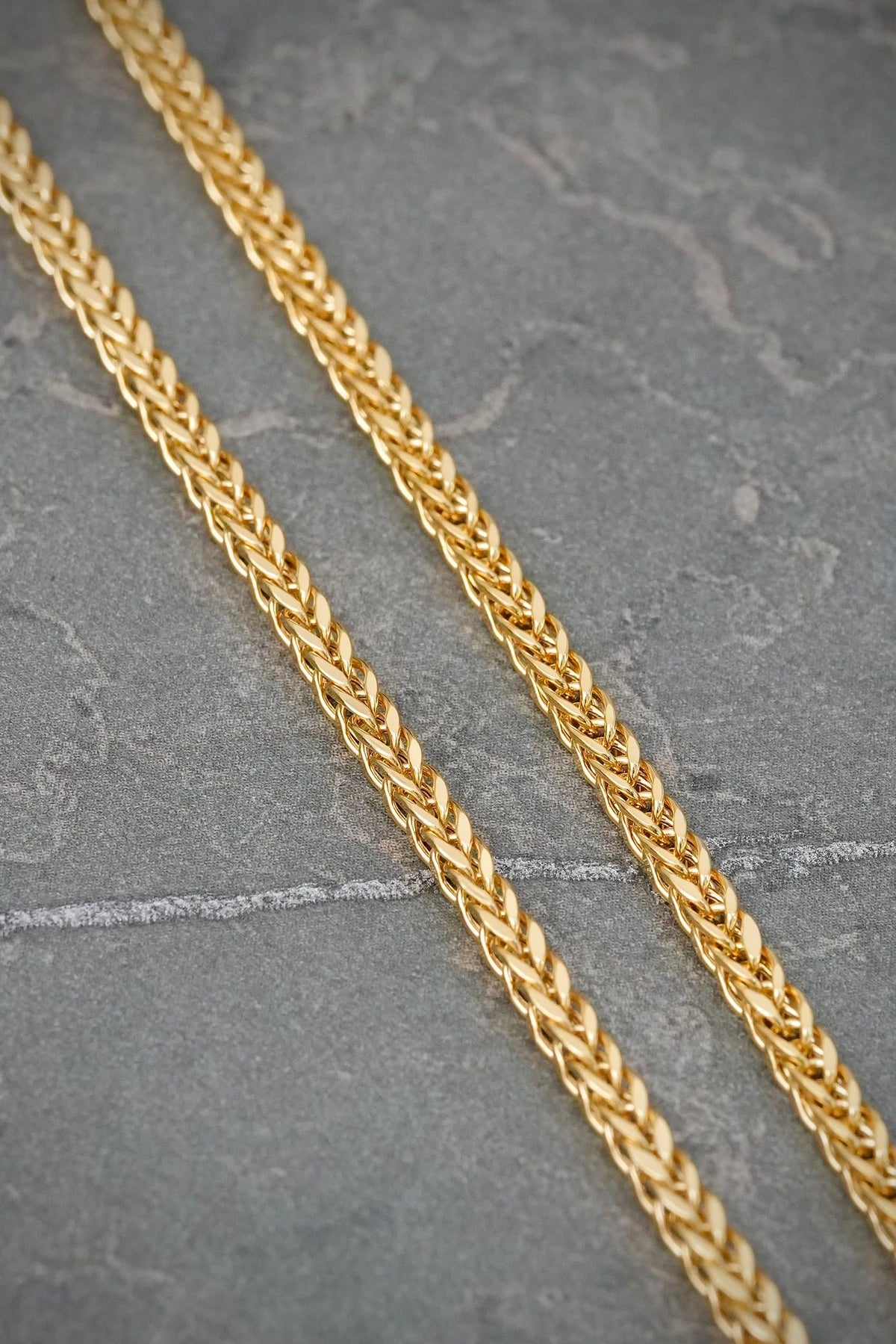 Cadena Franco 7.3gr / 60cm / 2.4mm — Oro Amarillo